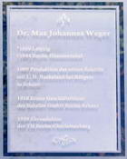 Enthllung der Gedenktafel fr Max Weger am 19.11.2009.